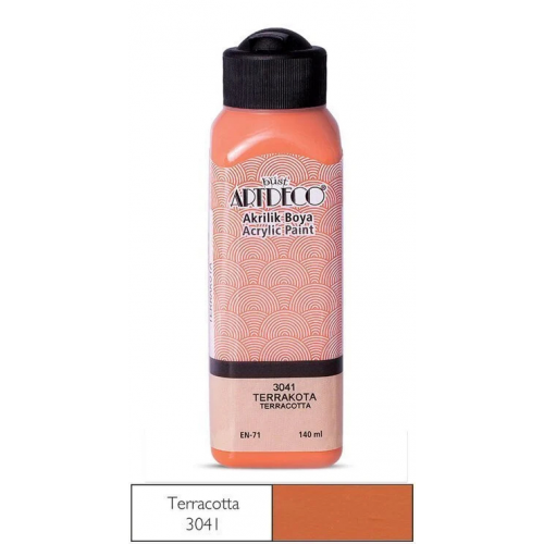 ARTDECO AKRİLİK BOYA 140ML TERRAKOTA 3041